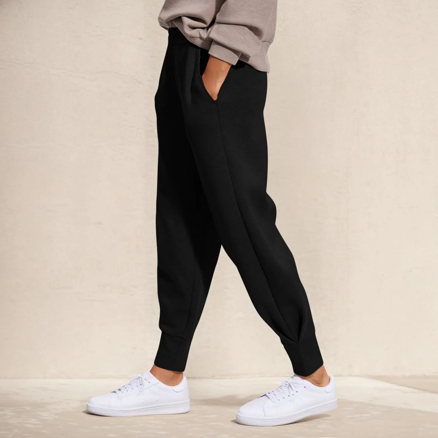 2024 Cinch Bottom Sweatpants Women's Casual High Waisted Joggers Workout Active Baggy Lounge Trousers with Pockets