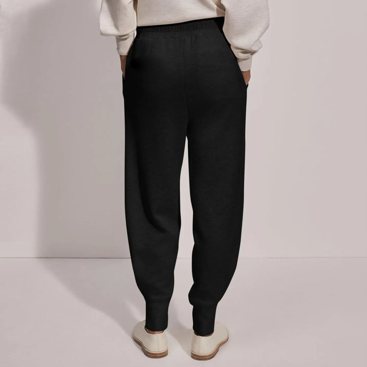 2024 Cinch Bottom Sweatpants Women's Casual High Waisted Joggers Workout Active Baggy Lounge Trousers with Pockets