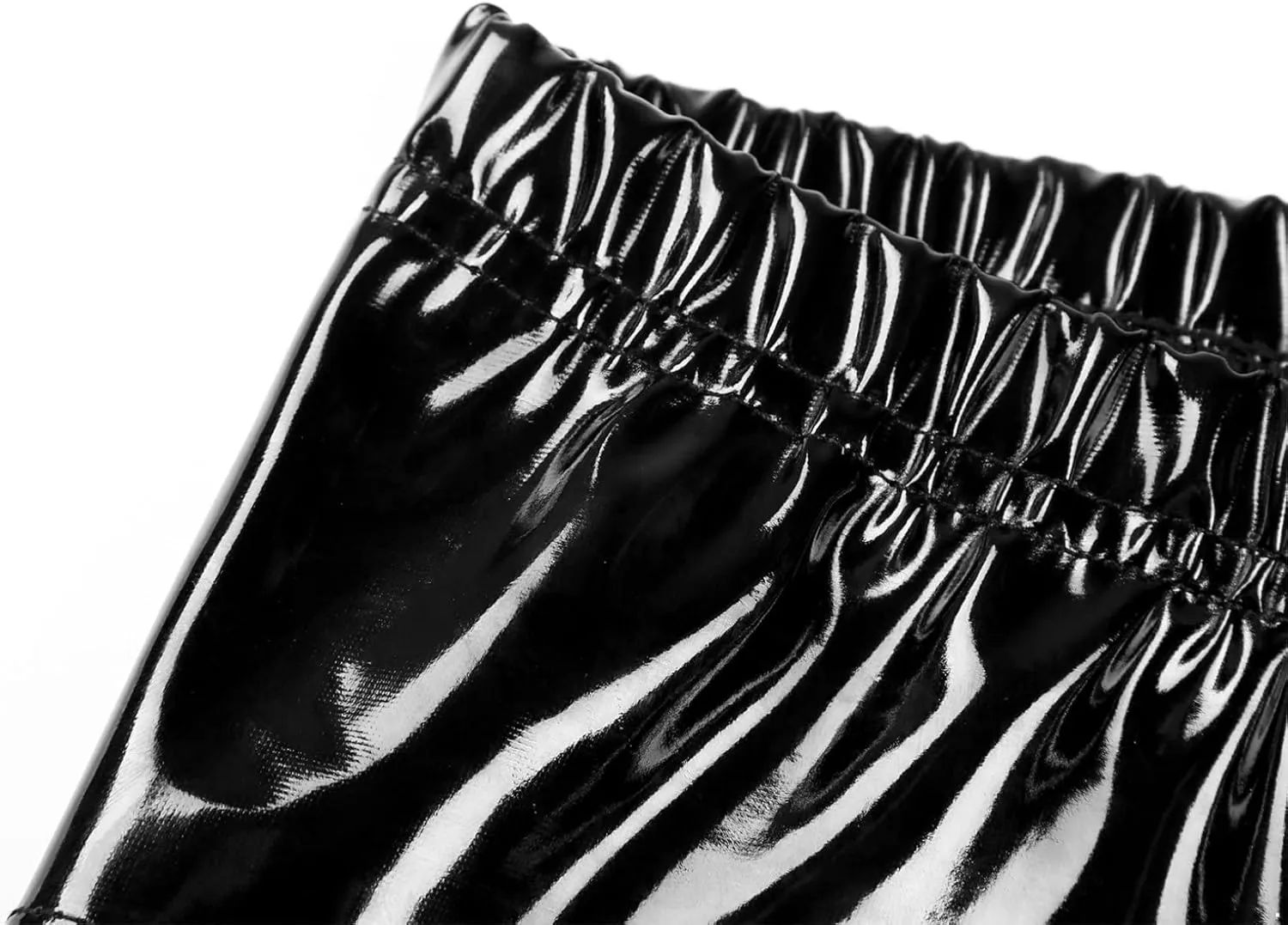 ACSUSS Mens Patent Leather Briefs Panties Sexy Wet Look Latex Pole Dancing Rave Party Outfit Clubwear