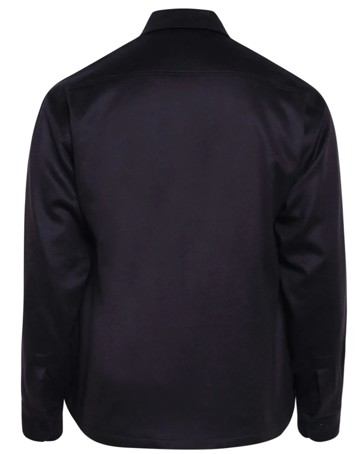 Brown Cashmere Blend Overshirt