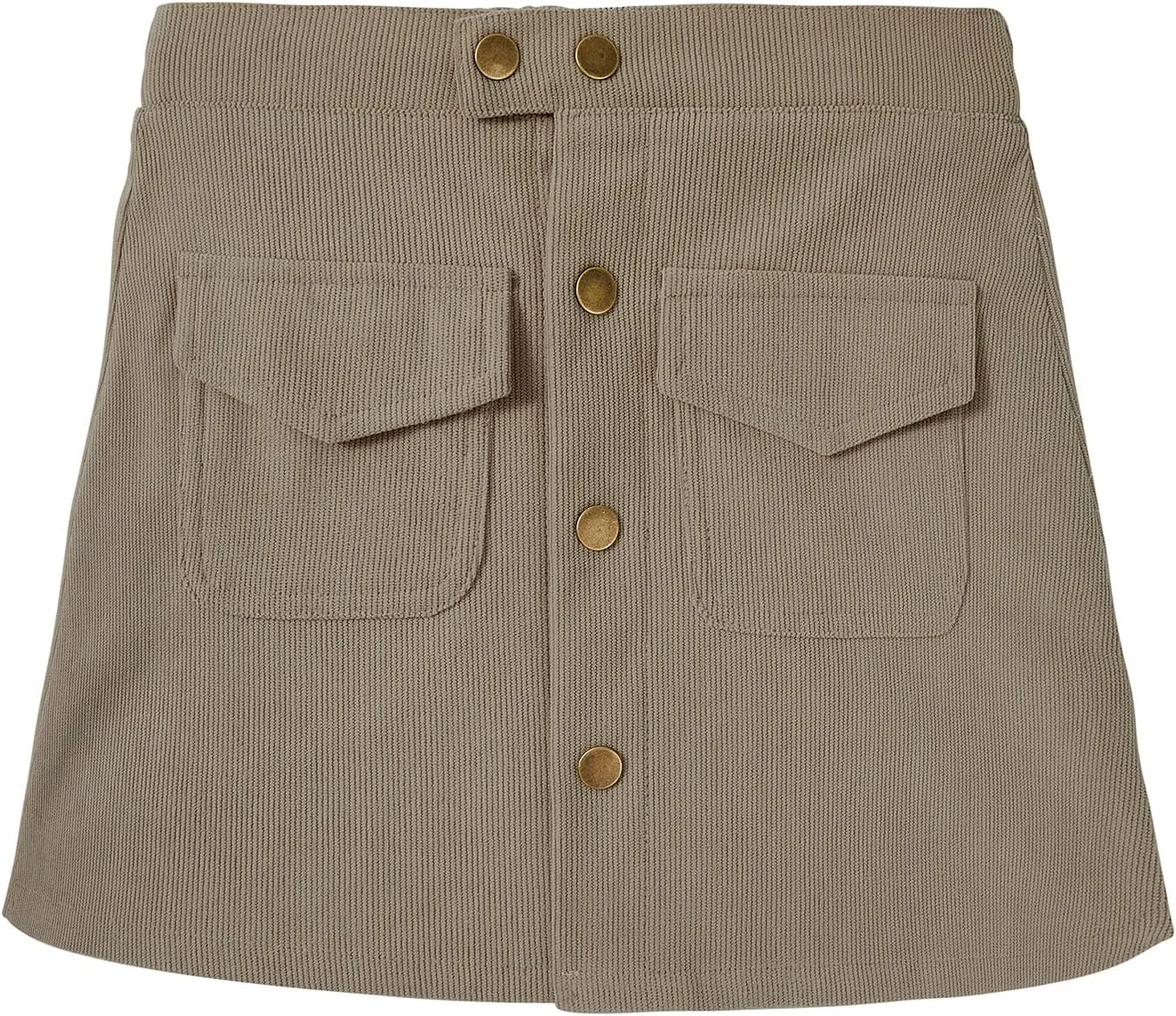 Century Star Skirts for Girls Corduroy Short Mini Skirt Plaid Skirt High Waist Uniform Skirts for Girls A-line Short