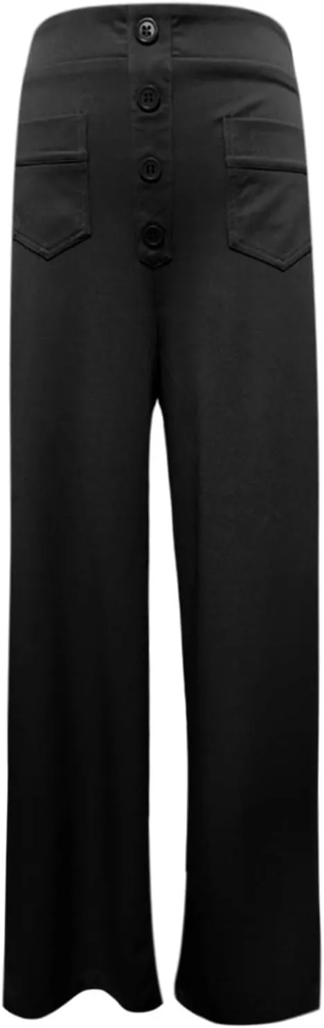 Flexipants - Women's Casual High Waist Stretch Pants, Flexi Pants for Women, Straight Leg Flexi Pants Women