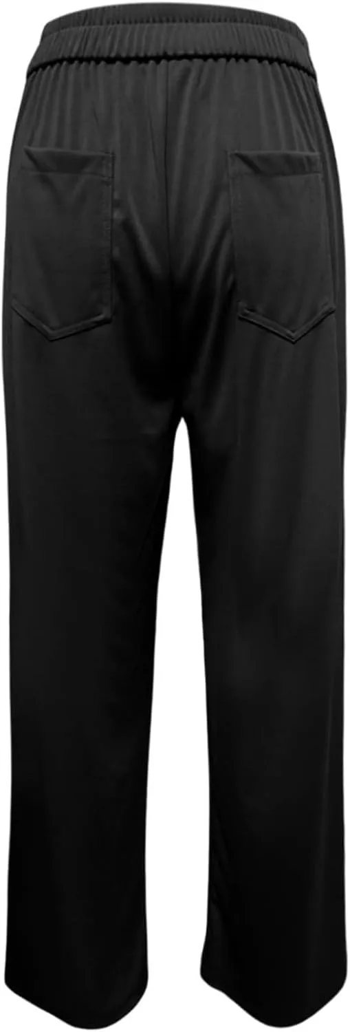Flexipants - Women's Casual High Waist Stretch Pants, Flexi Pants for Women, Straight Leg Flexi Pants Women
