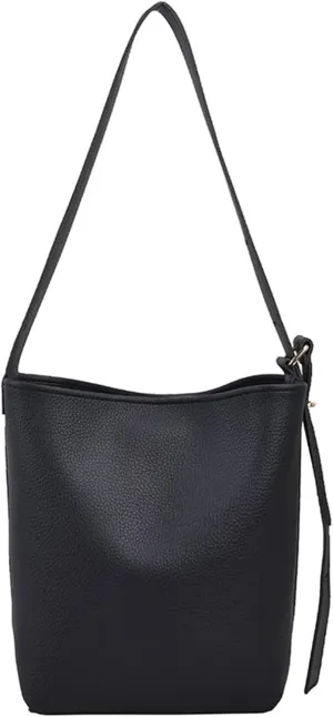 Genuine Leather Hobo Bag for Women Large Tote Bag Shoulder Bag Top-Handle Purse with Adjustable Shoulder Strap (Brown)