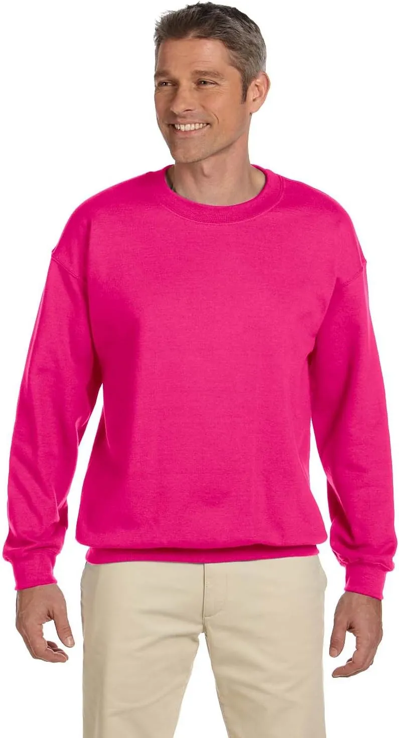 Gildan Men's Heavyweight Waistband Sweatshirt, Heliconia, 4XL