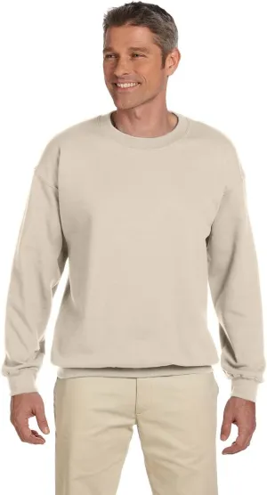Gildan Men's Heavyweight Waistband Sweatshirt, Sand, S