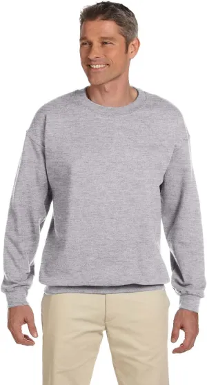 Gildan Men's Heavyweight Waistband Sweatshirt, Sport Grey, 4XL