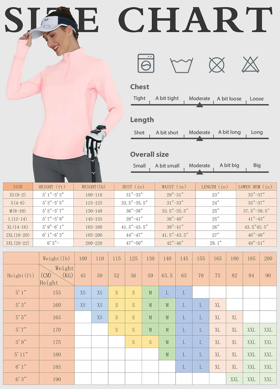 Hiverlay Women's Quick Dry Shirts Long Sleeve for Running Hiking Workout UPF50  Lightweight Pullover Top with Pocket