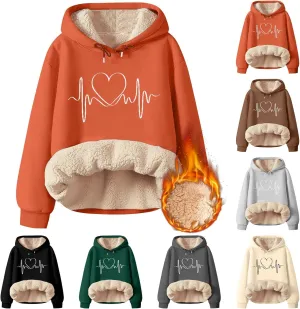JOFOW womens graphic hoodies hooded sweatshirt women cute sweatshirts for women essentials hoodie