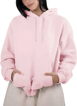 M MA CROIX Womens Premium Heavyweight Pullover Hoodie Oversized Sweatshirt Kangaroo Pocket Loose Fit XS-5XL