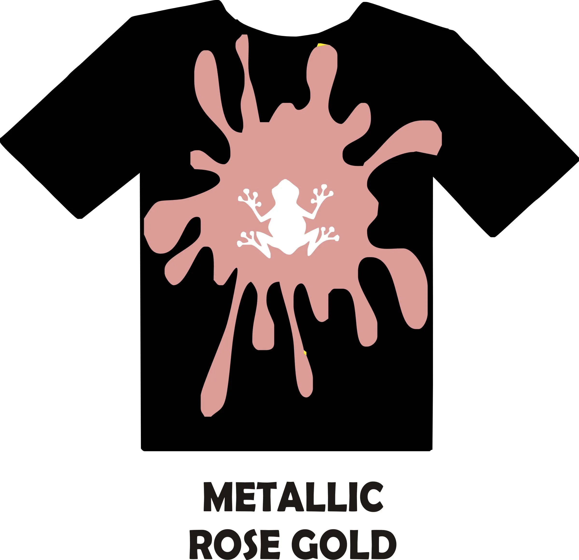 Metallic Rose Gold - Heat Transfer Vinyl Sheets
