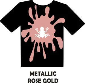 Metallic Rose Gold - Heat Transfer Vinyl Sheets
