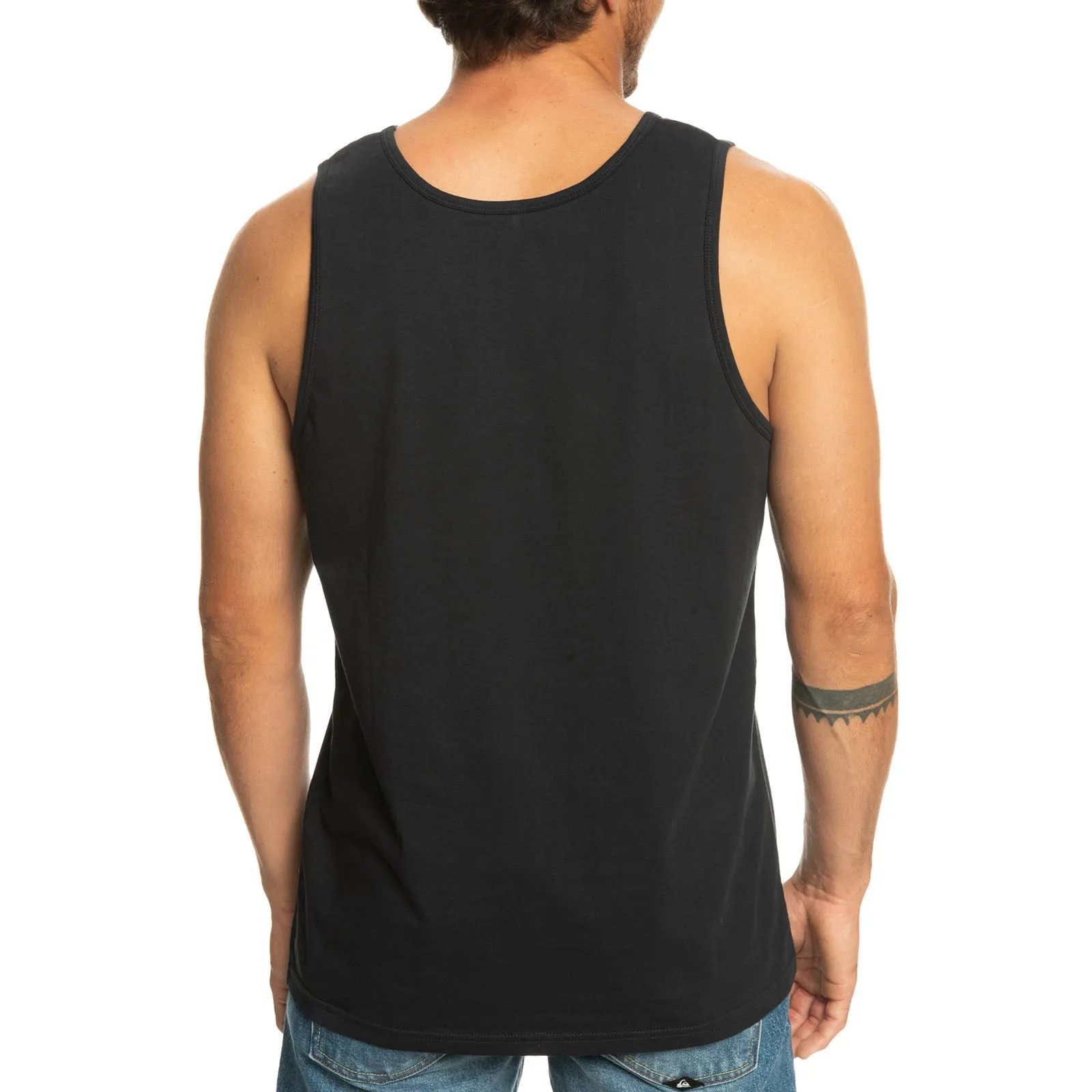 Quiksilver Mens Big Logo Cotton Vest Top