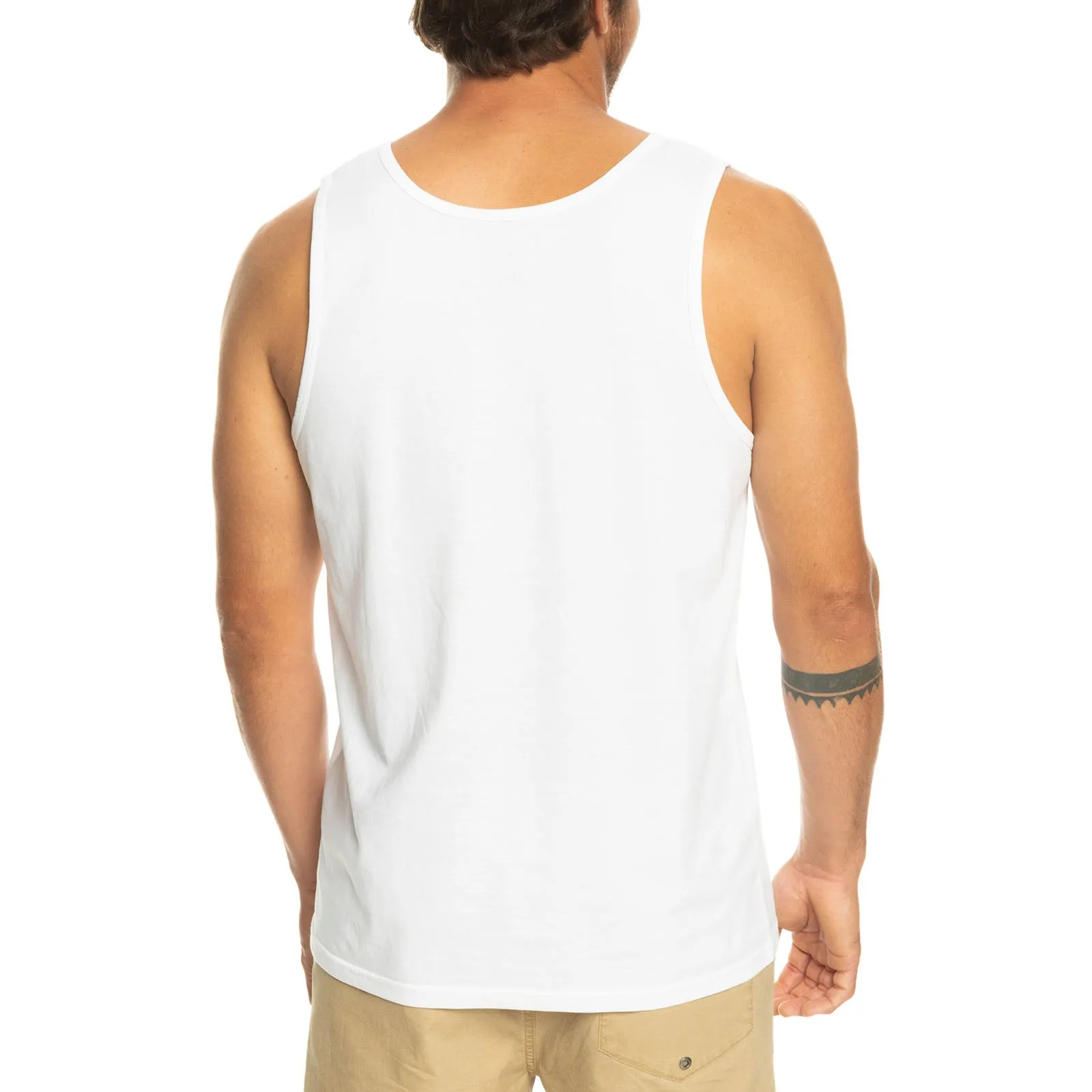 Quiksilver Mens Big Logo Cotton Vest Top
