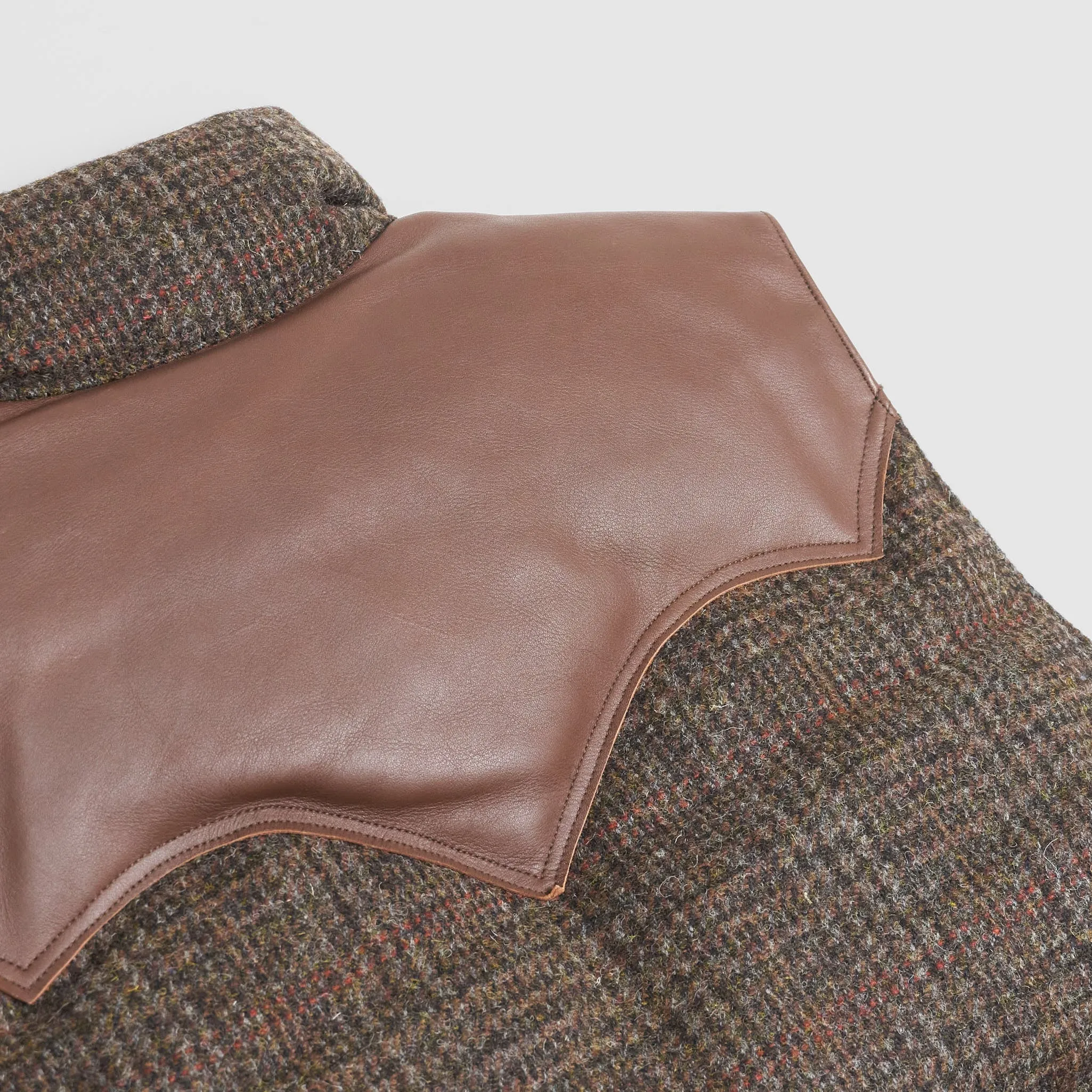 Rocky Mountain Featherbed Harris Tweed Down Vest