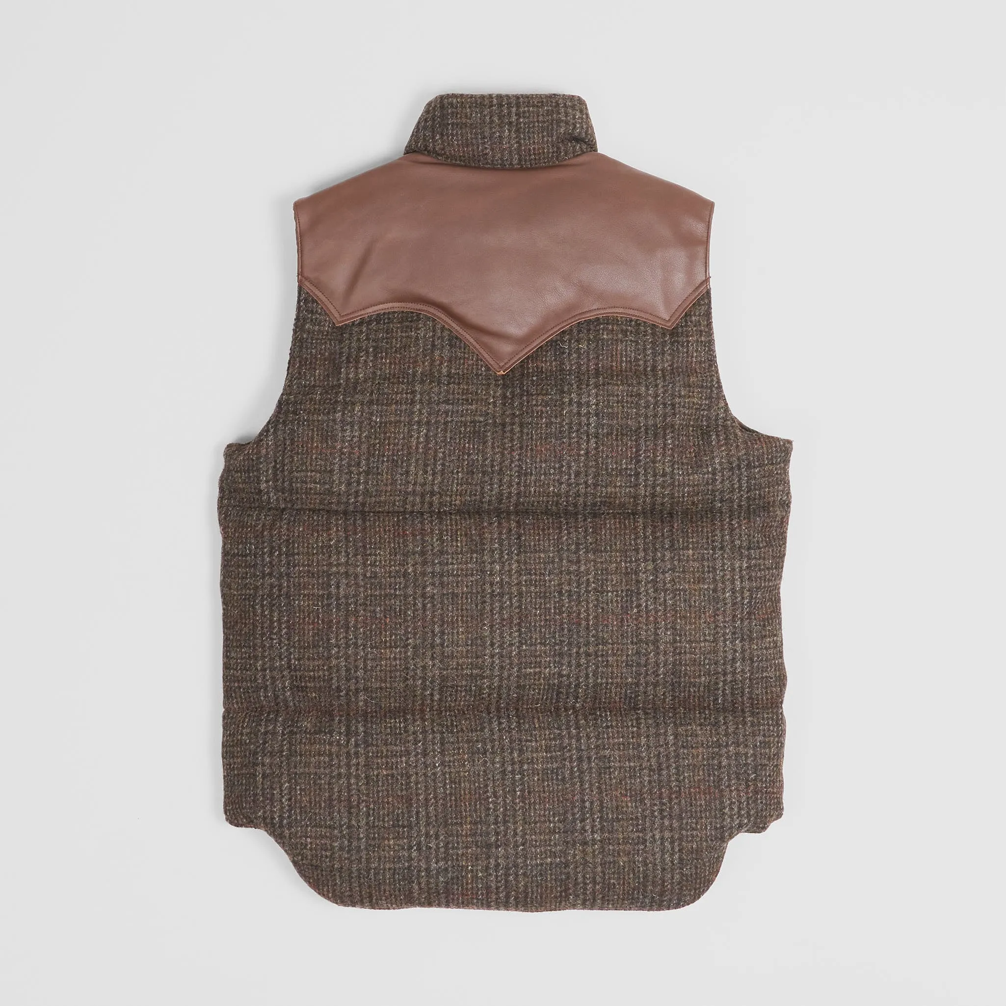 Rocky Mountain Featherbed Harris Tweed Down Vest