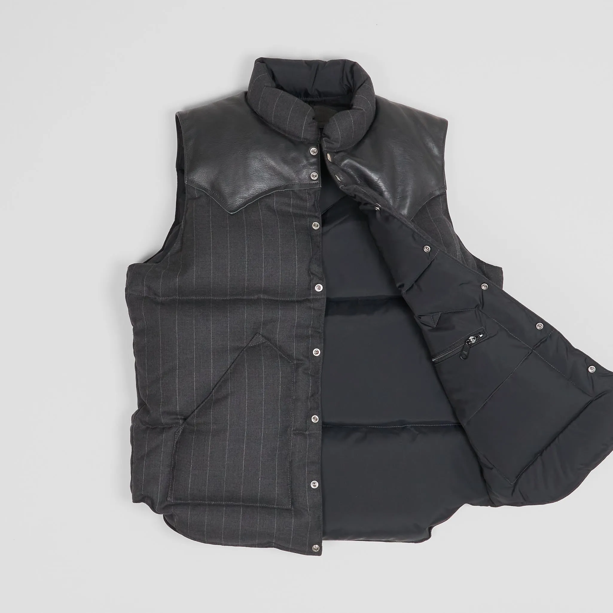 Rocky Mountain Featherbed Pinstripe Down Vest