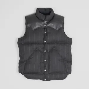 Rocky Mountain Featherbed Pinstripe Down Vest