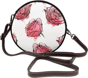 Round Crossbody Bags for Women, Small Purse and Crossbody Handbags Purse Satchel