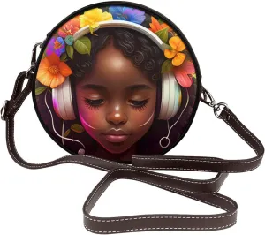 Round Crossbody Bags for Women, Small Purse and Crossbody Handbags Purse Satchel