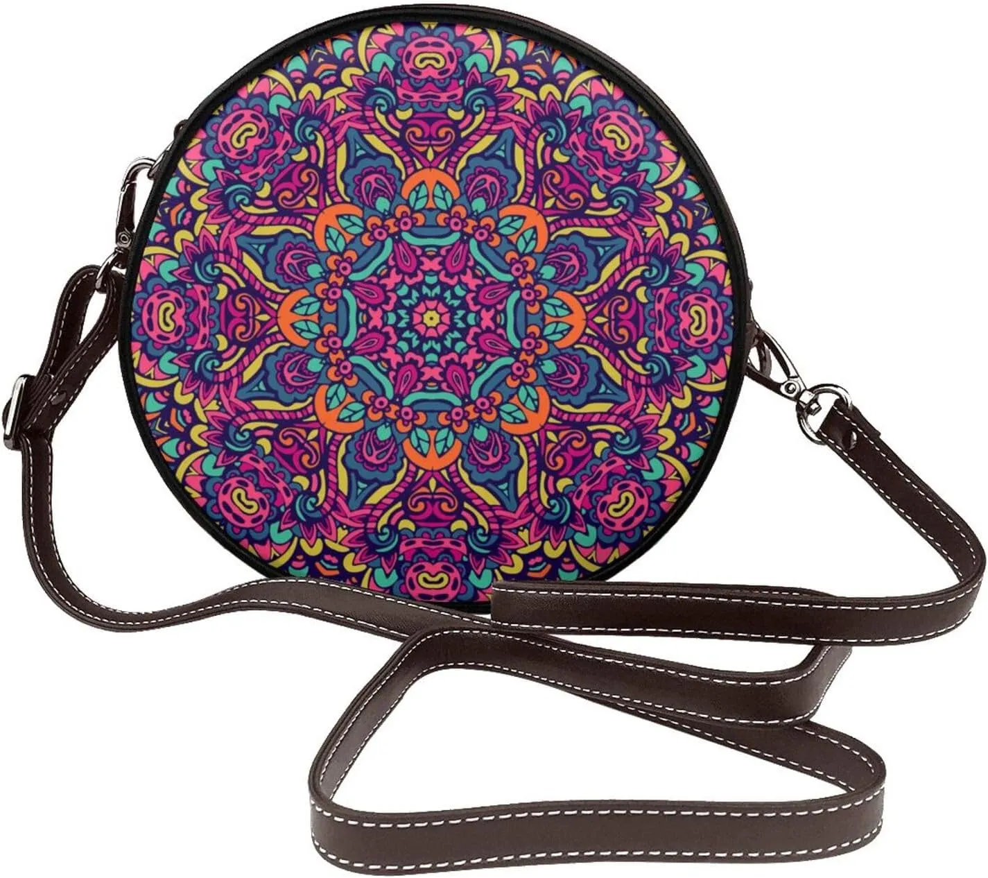 Round Crossbody Bags for Women, Small Purse and Crossbody Handbags Purse Satchel