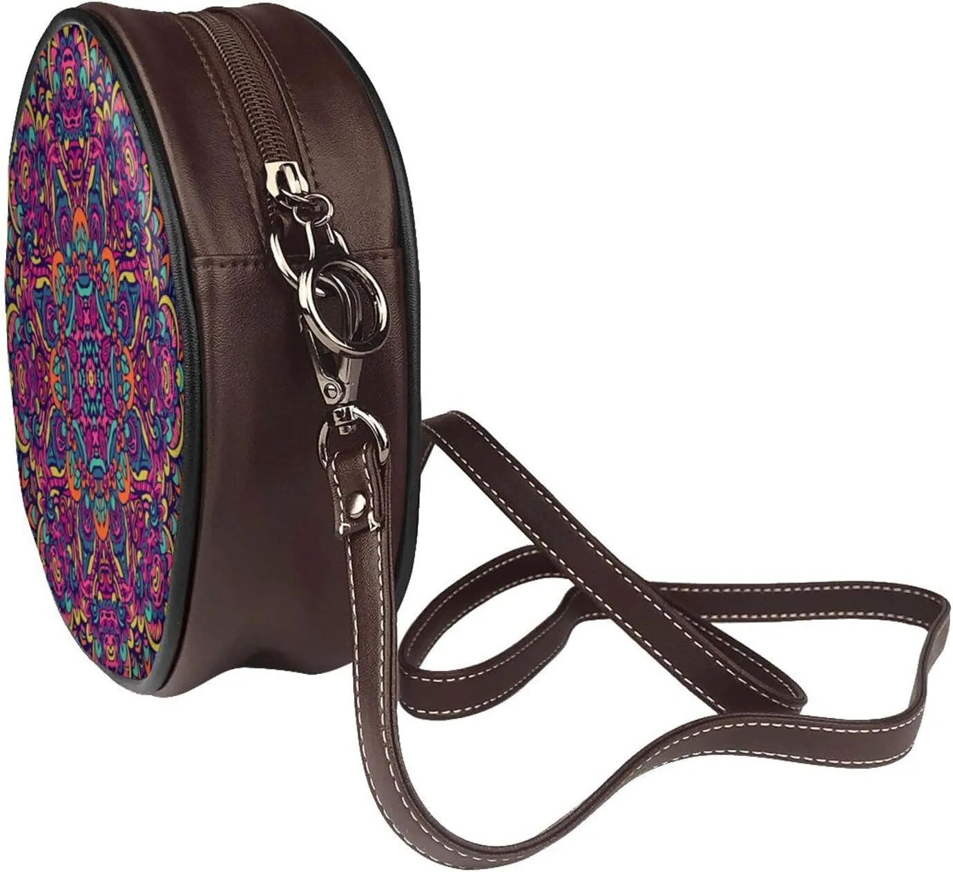 Round Crossbody Bags for Women, Small Purse and Crossbody Handbags Purse Satchel