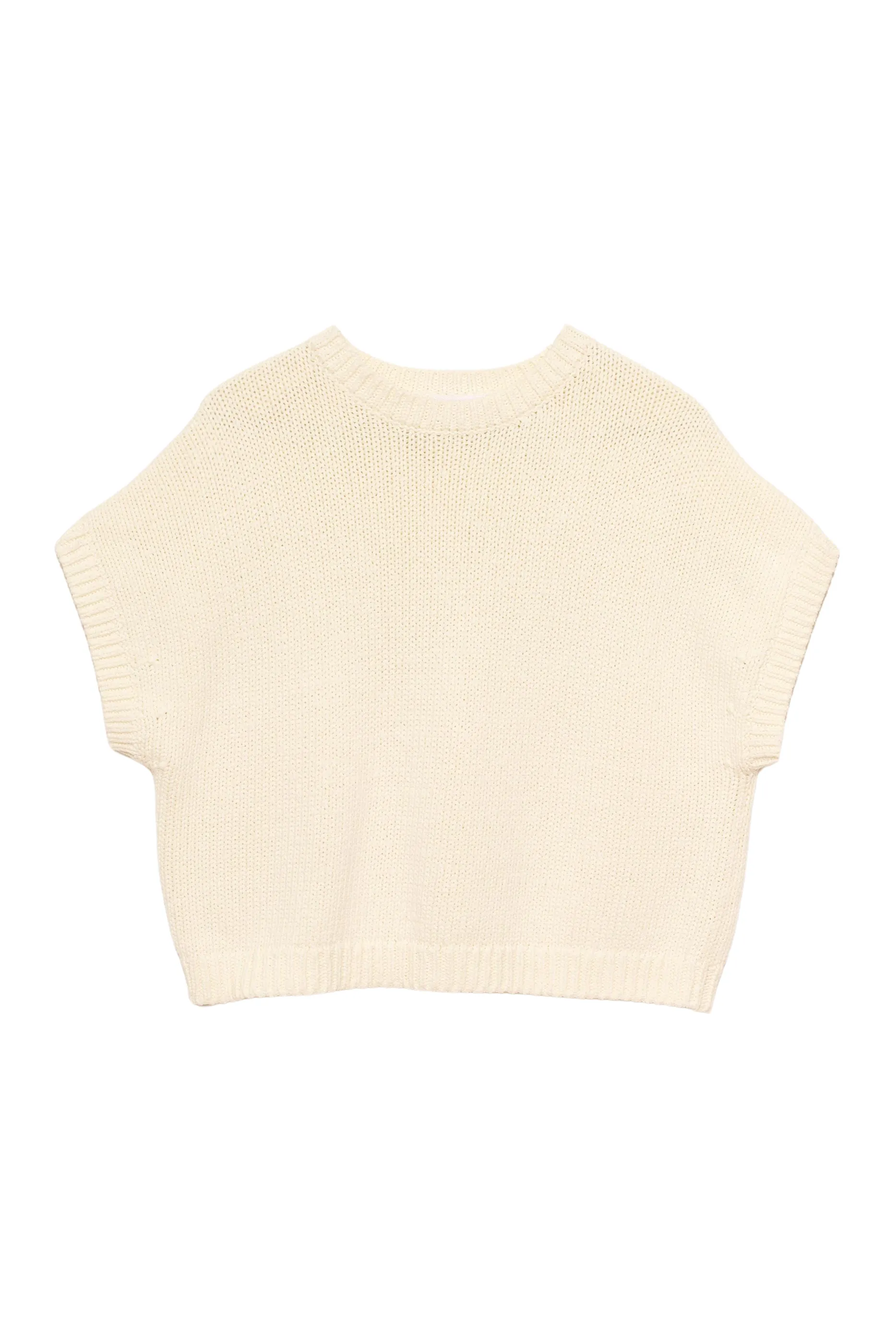 Roxy Gilet in Off White