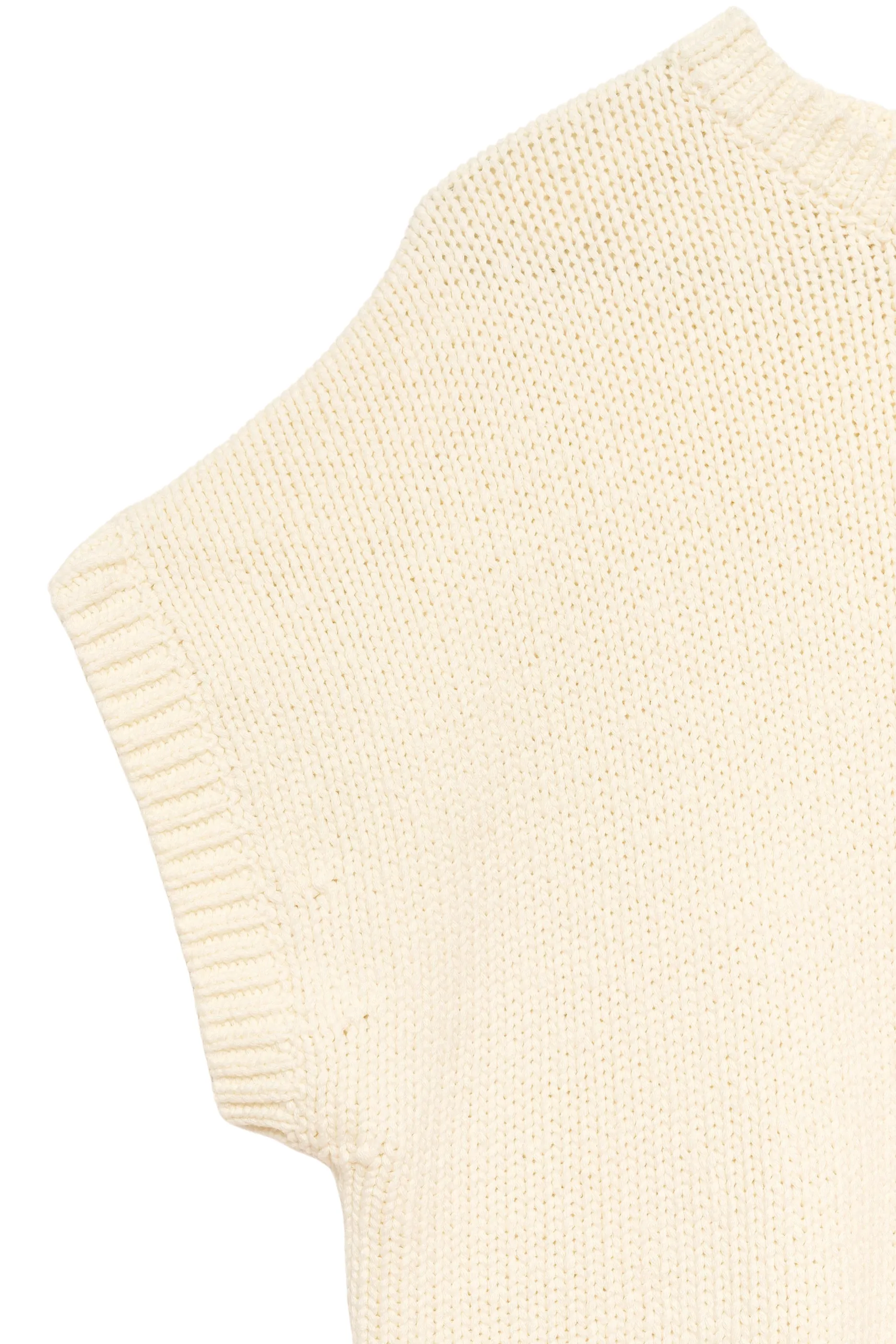 Roxy Gilet in Off White