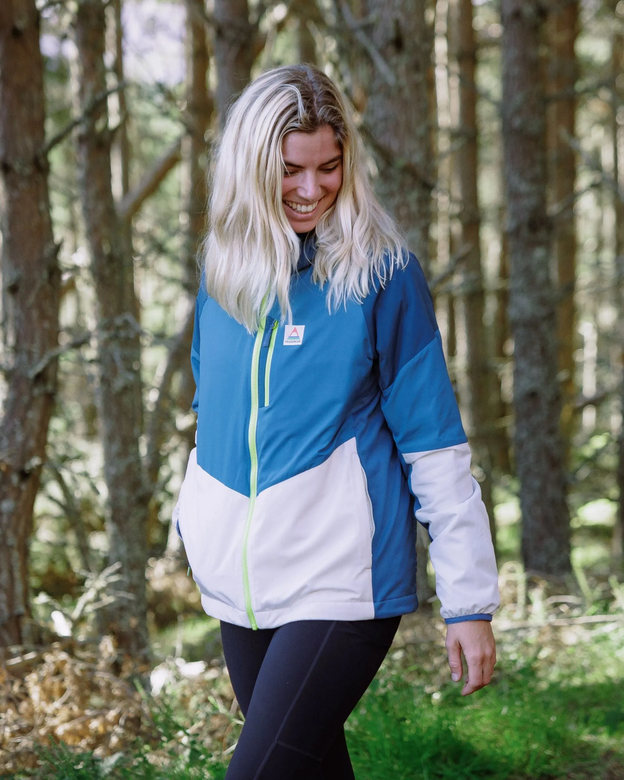 Shasta Lightweight Recycled Thermore Insulated Jacket - Tidal Blue/Blue Steel/Birch