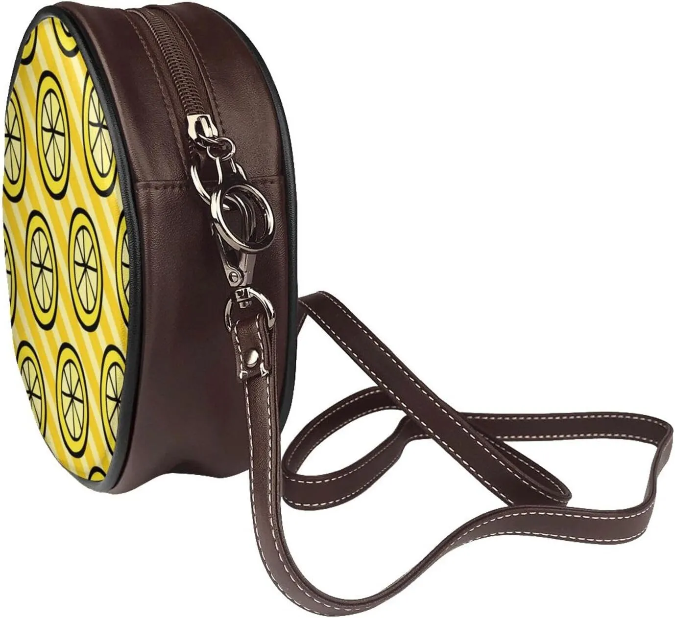 Shoulder Bag Circle Crossbody Bag for Women, Vintage Shoulder Purse, Round Purses Bag for Women