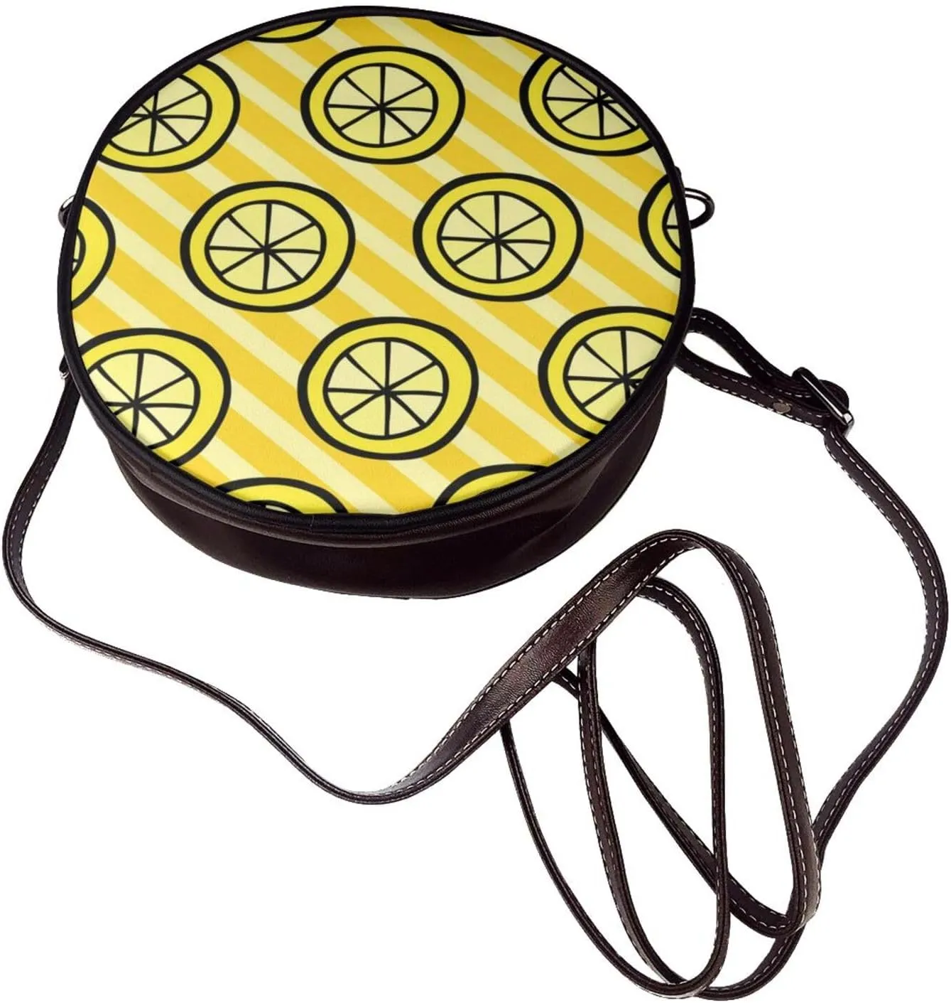 Shoulder Bag Circle Crossbody Bag for Women, Vintage Shoulder Purse, Round Purses Bag for Women