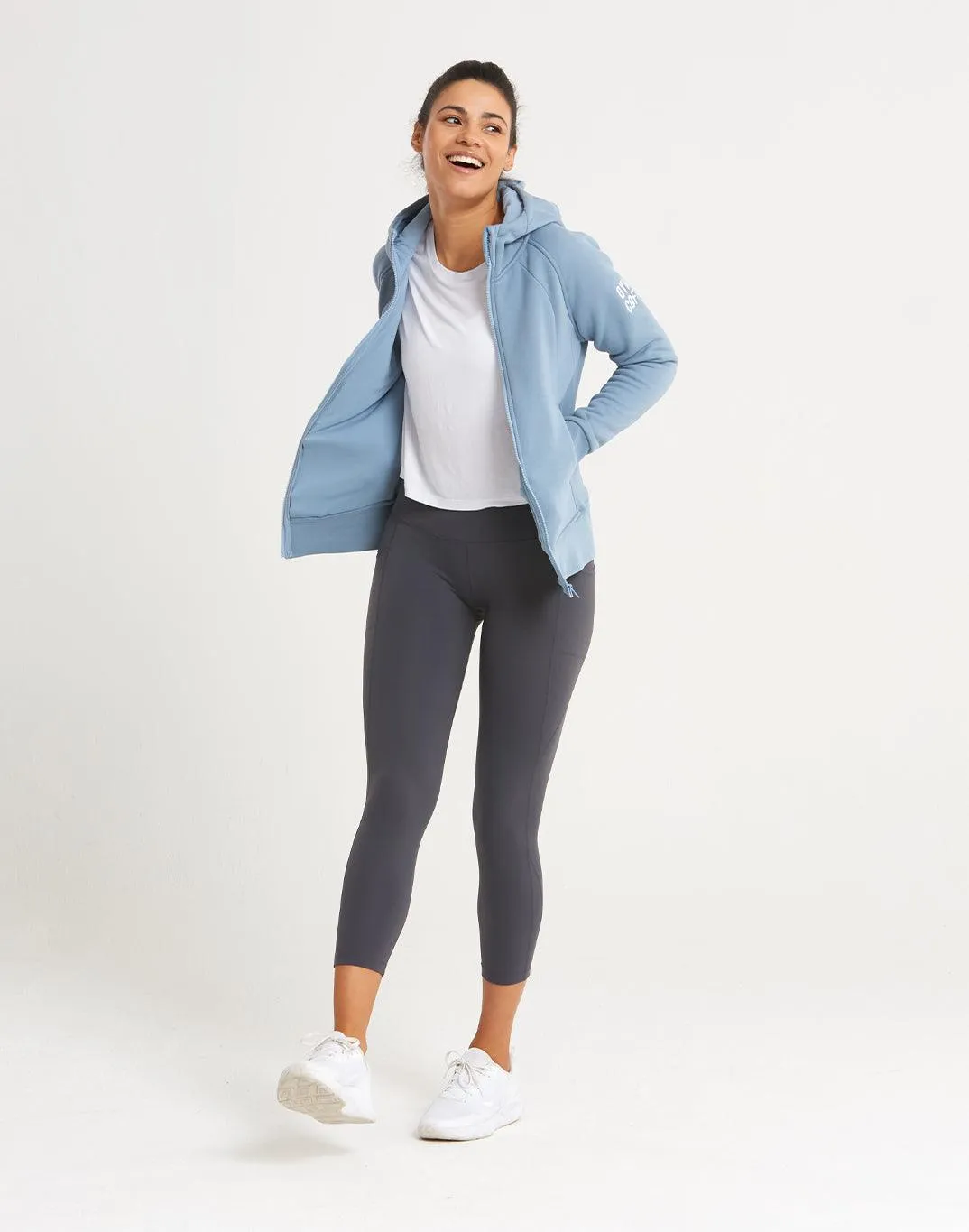 Sierra Hoodie in Cornflower Blue