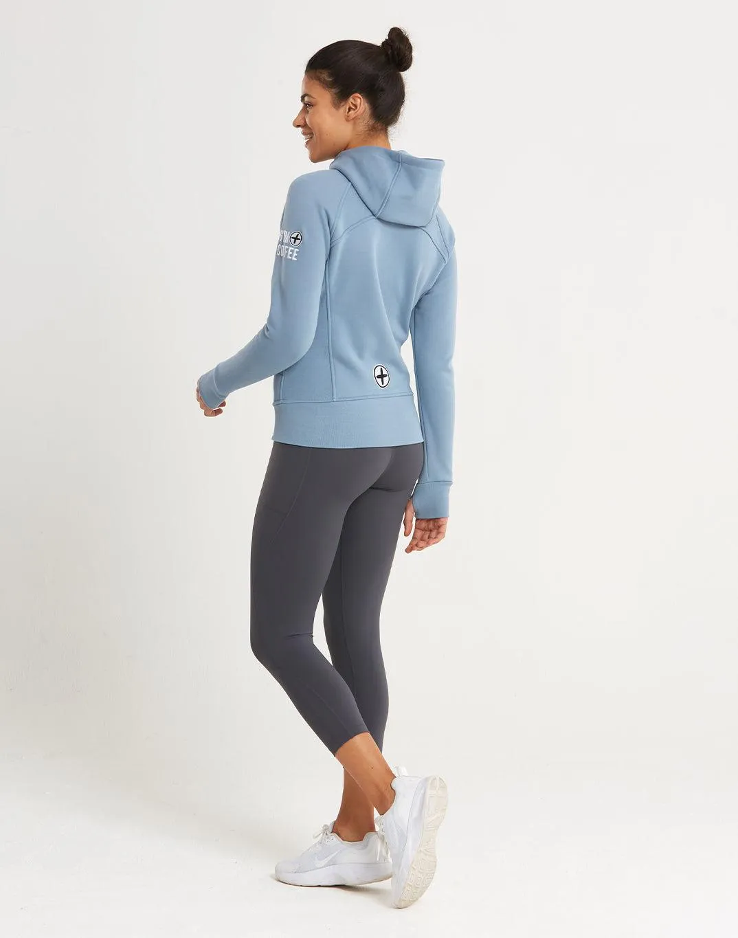 Sierra Hoodie in Cornflower Blue