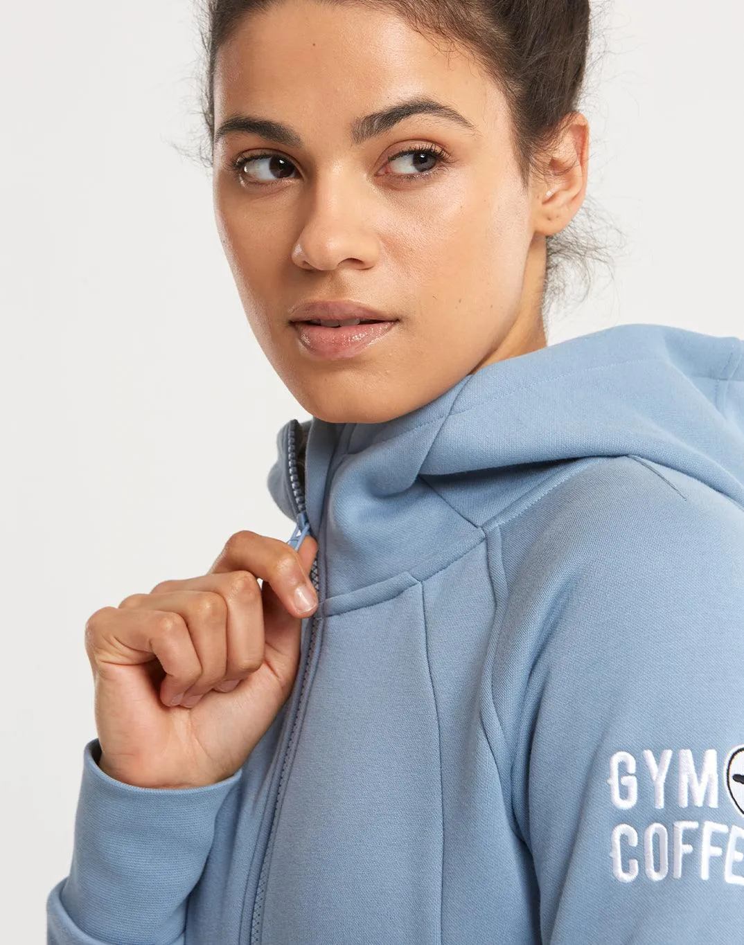 Sierra Hoodie in Cornflower Blue