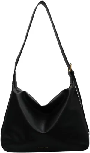 Soft Crossbody Tote Bags for Women HandBag PU Leather Slouchy Shoulder Purses Large Capacity Colleage Work Shopping 2024