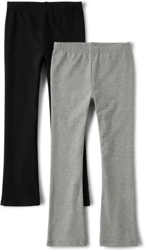 The Children's Place Girls' Flare Legging Pants 2-Pack