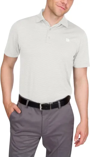 Three Sixty Six Golf Shirts for Men - Mens Quick Dry Polo Shirt - 4-Way Stretch & UPF 50