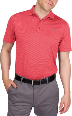 Three Sixty Six Golf Shirts for Men - Mens Quick Dry Polo Shirt - 4-Way Stretch & UPF 50