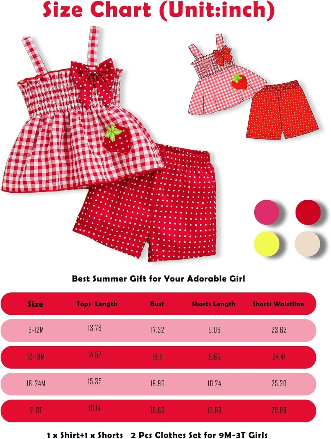 Toddler Girl Clothes Baby Girl Summer Outfits Ruffle Sleeveless Shirts Linen Tops Shorts Set for Girl Clothing