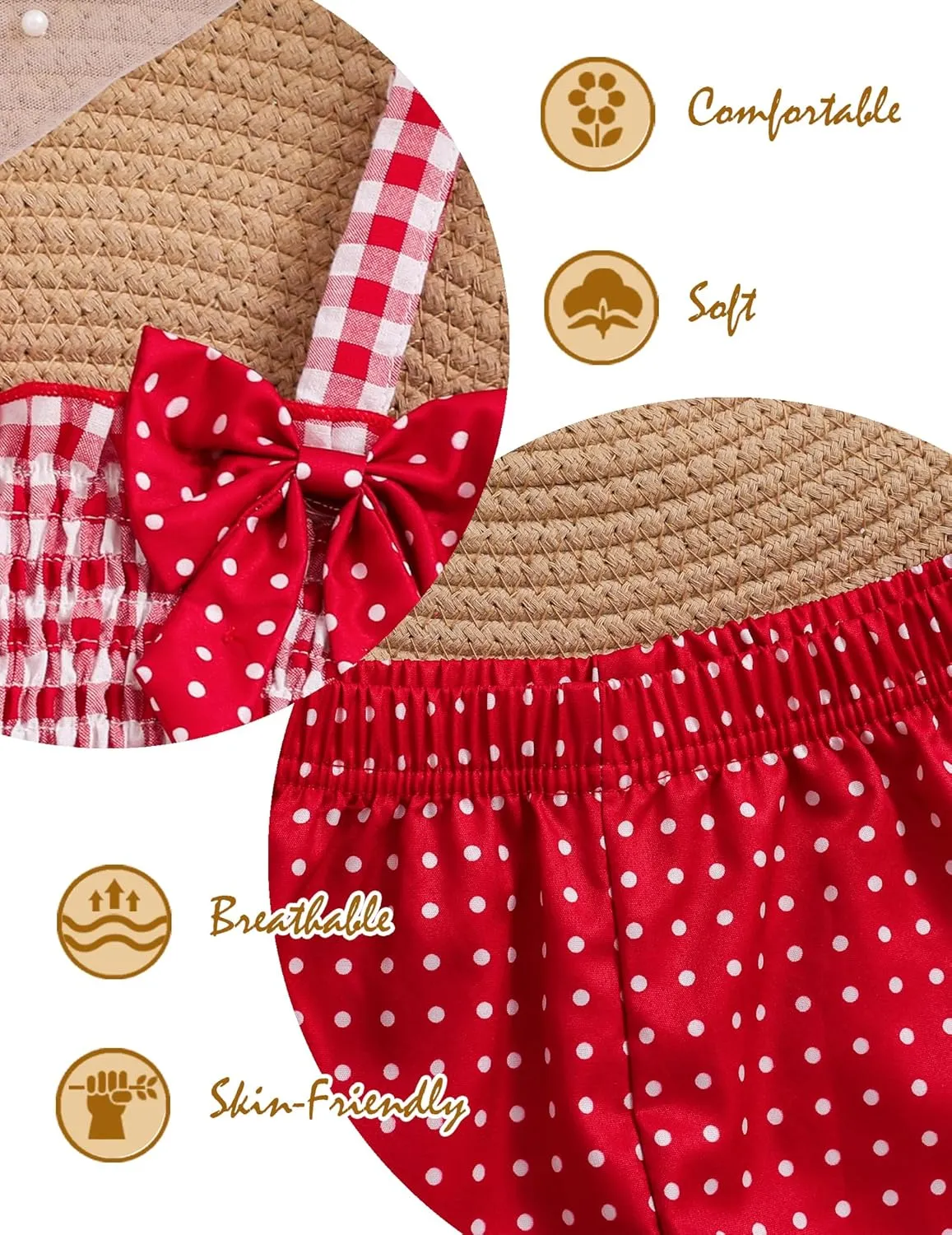 Toddler Girl Clothes Baby Girl Summer Outfits Ruffle Sleeveless Shirts Linen Tops Shorts Set for Girl Clothing