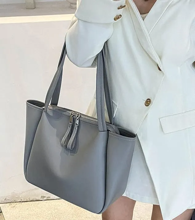 Tote Bag for Women PU Leather Large Size Handbag Top Handle Satchel Purse 2024
