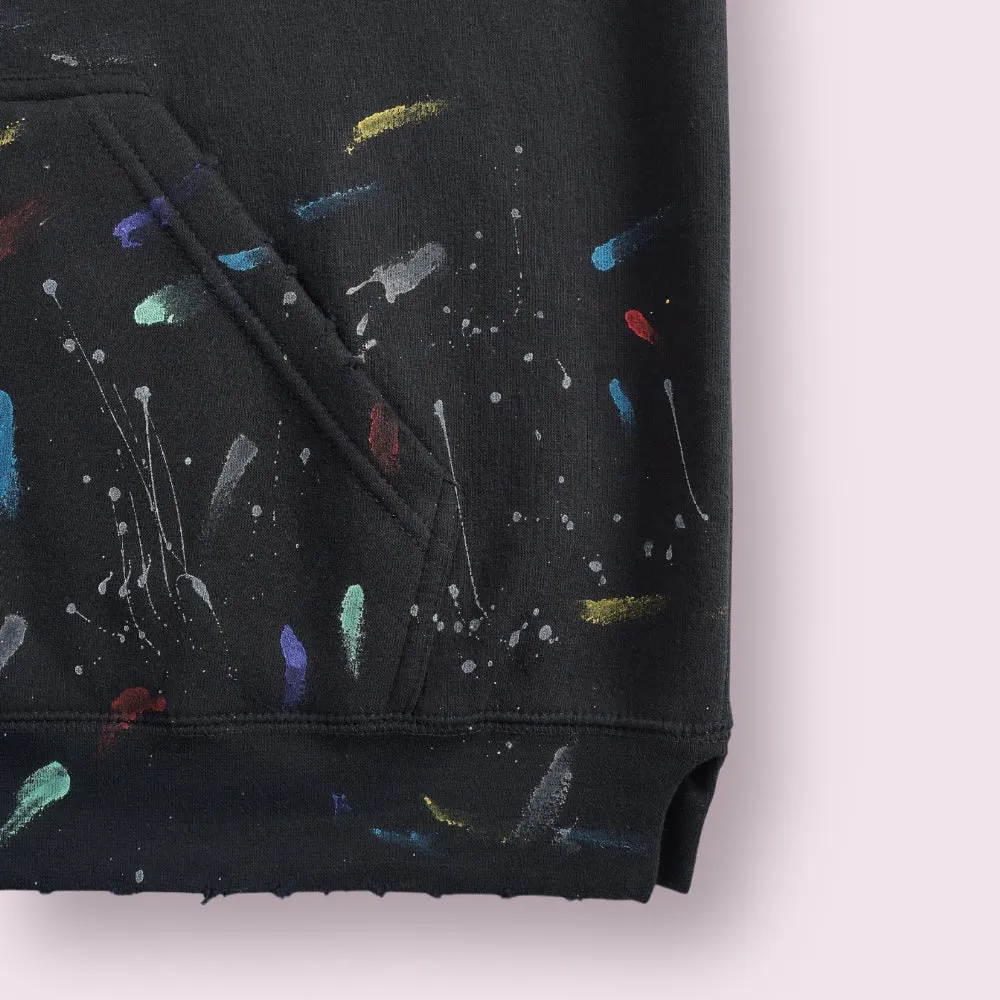 TS9505FZ | PAINT DRIPS FULL ZIP HOODIES