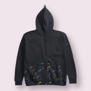 TS9505FZ | PAINT DRIPS FULL ZIP HOODIES