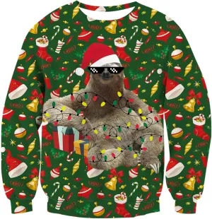 TUONROAD 6-16T Boys Girls Ugly Christmas Sweatshirt Kids Fleece Xmas Sweater Pullover Shirts for Teens