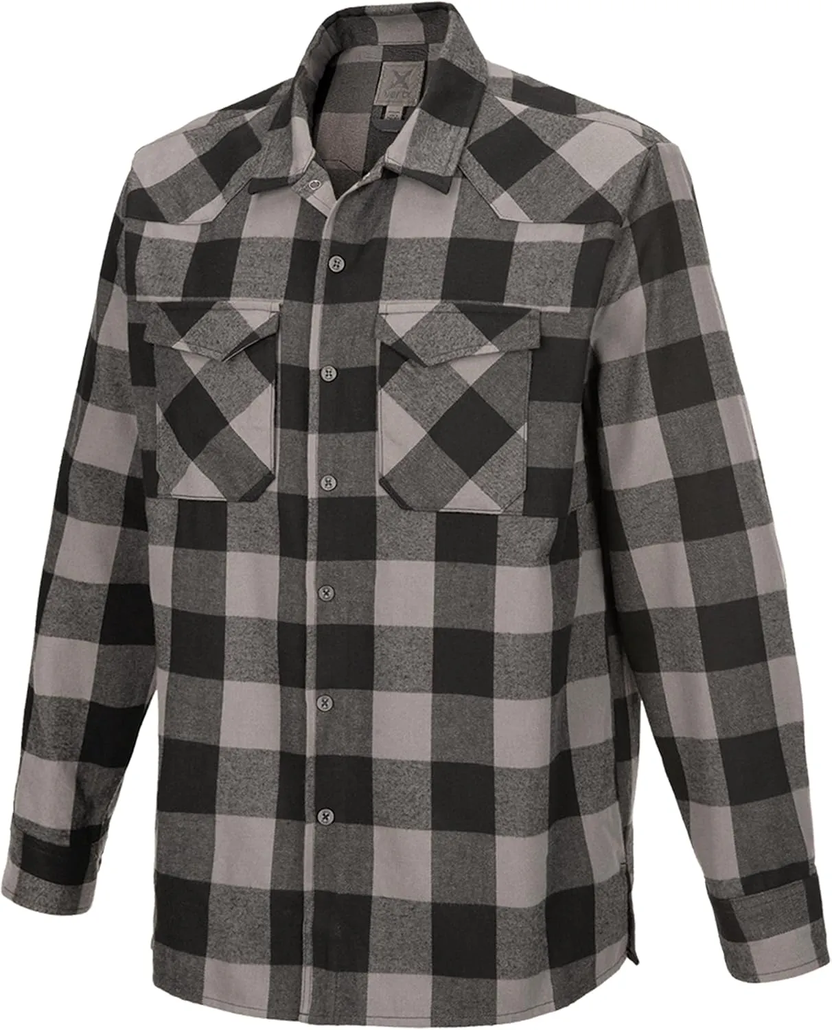 Vertx Canyon Valley Mens Tactical Flannel Shirt Long Sleeve Outdoor Work Shirts with Pockets, Tactical Operations Gear