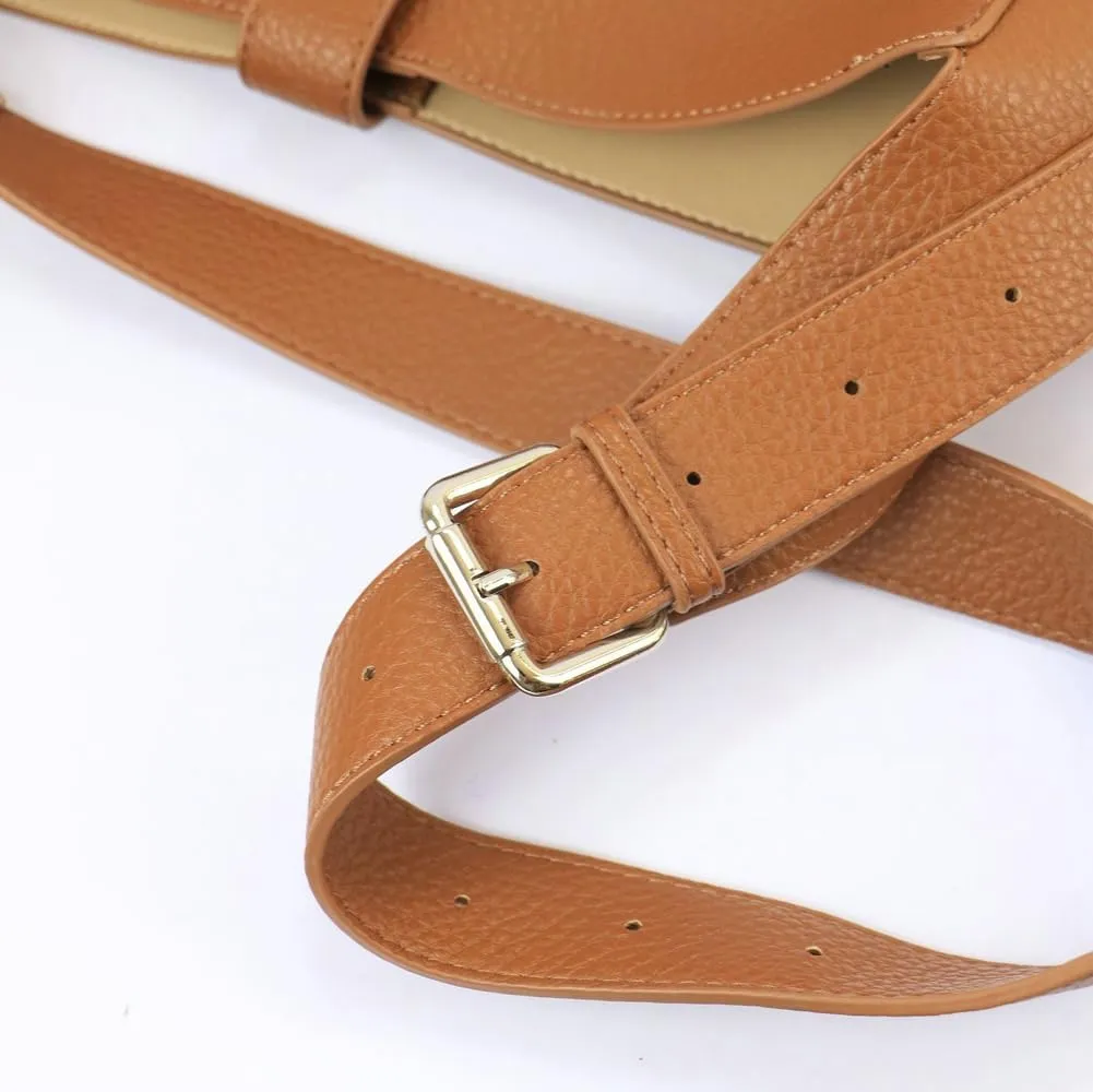 Womens Large Bucket Shoulder Tote Bag Soft Vegan Leather Working Crossbody Purse Casual Handbag Satchel 2pcs