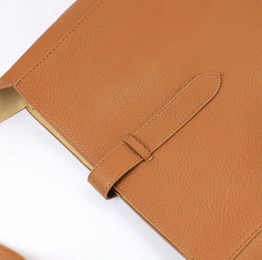 Womens Large Bucket Shoulder Tote Bag Soft Vegan Leather Working Crossbody Purse Casual Handbag Satchel 2pcs