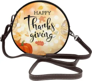 Womens Small Round Crossbody Bag Beach Shoulder Bag Handbag Purse for Summer