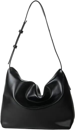 Womens Soft Vegan Leather Shoulder Bag Large Tote Purse Casual Zipper Handbag Working Satchel 2024