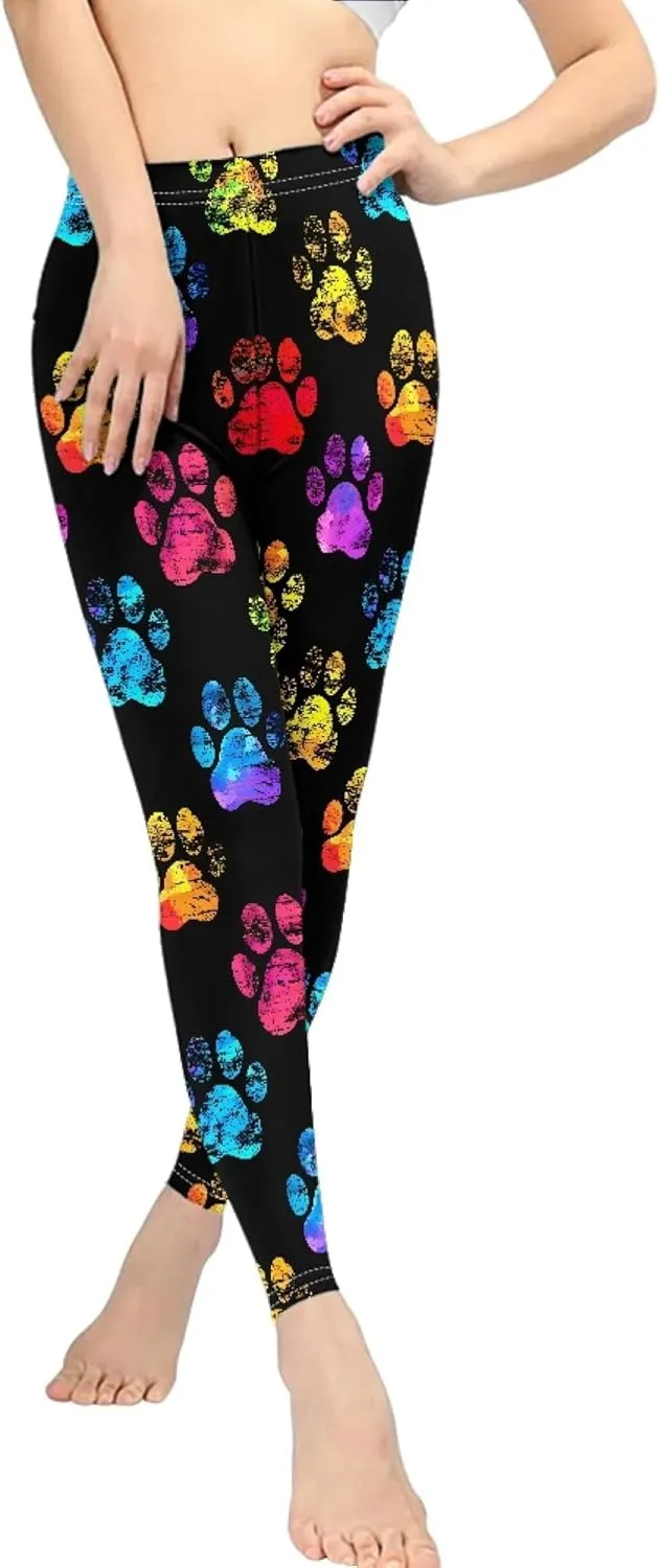 Xhuibop Women Yoga Pants Tummy Control Workout Leggings Stretch Fitness Tights Butt Lifting